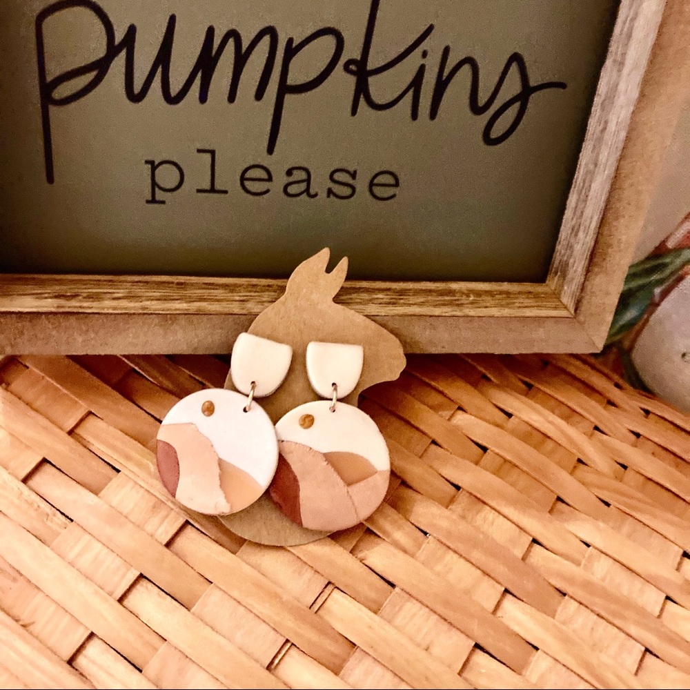 Handmade Polymer Clay Earrings